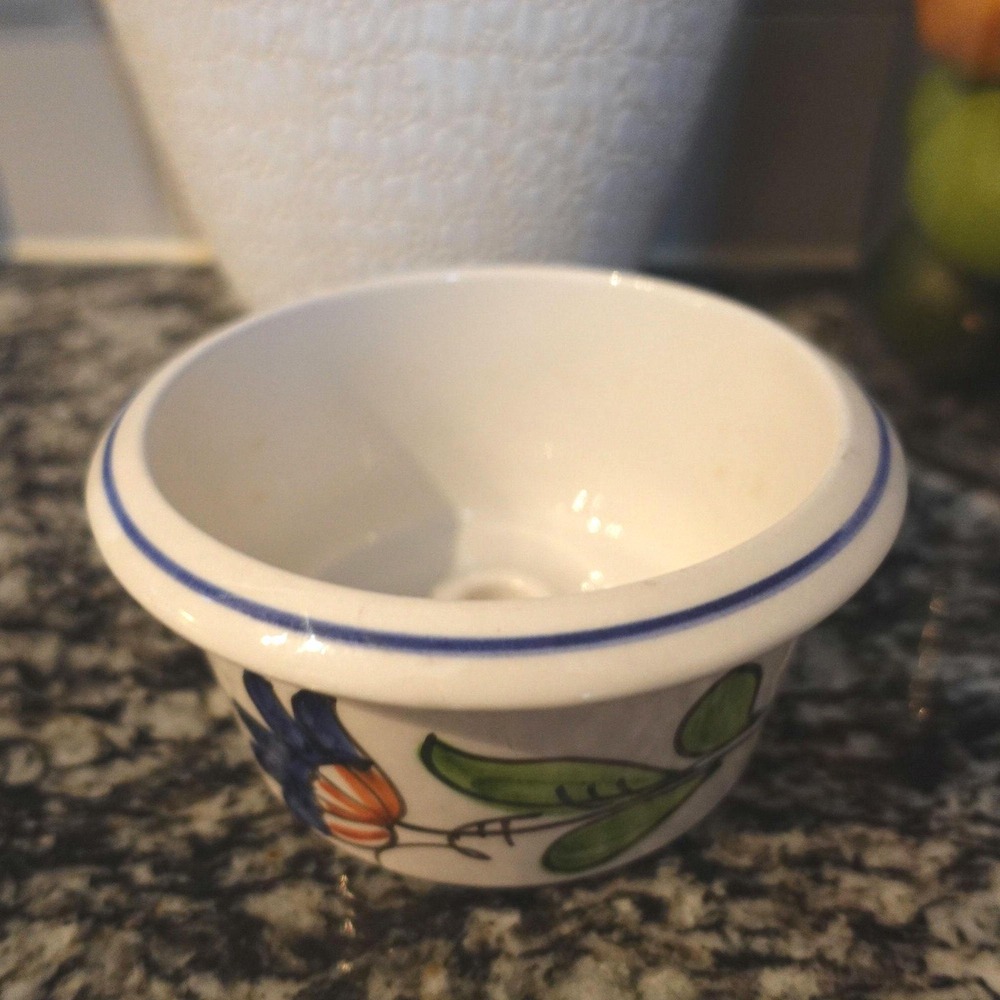 Vintage Made in Italy‎ Teleflora  chamber ceramic candle holder